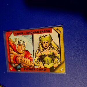 Thor Enchantress #122 power card marvel recharge